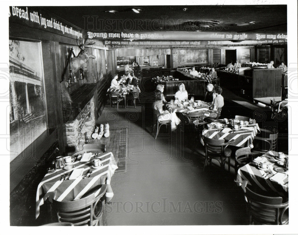 1979 Press Photo The Centennial Room Schuler restaurant - Historic Images