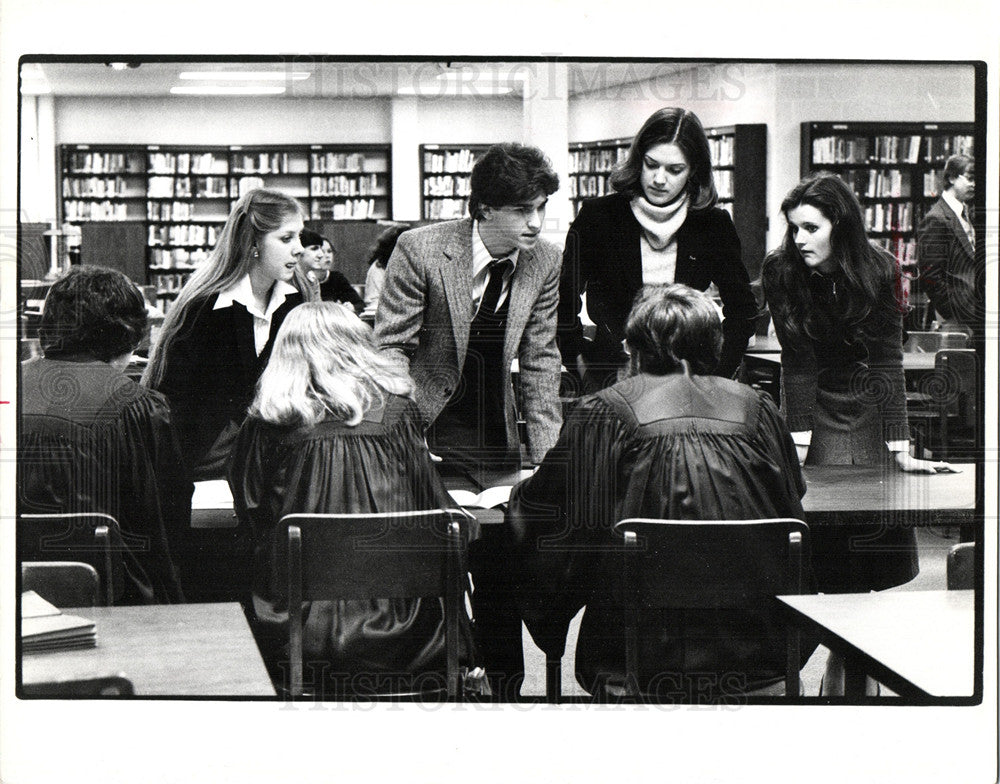 1980 Press Photo student trial Lisa Allen - Historic Images
