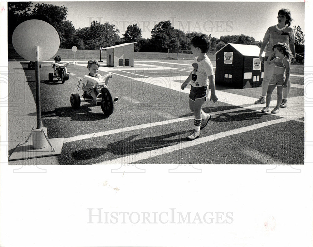 1983 Press Photo Palmer Safety Town Farmington Hills - Historic Images