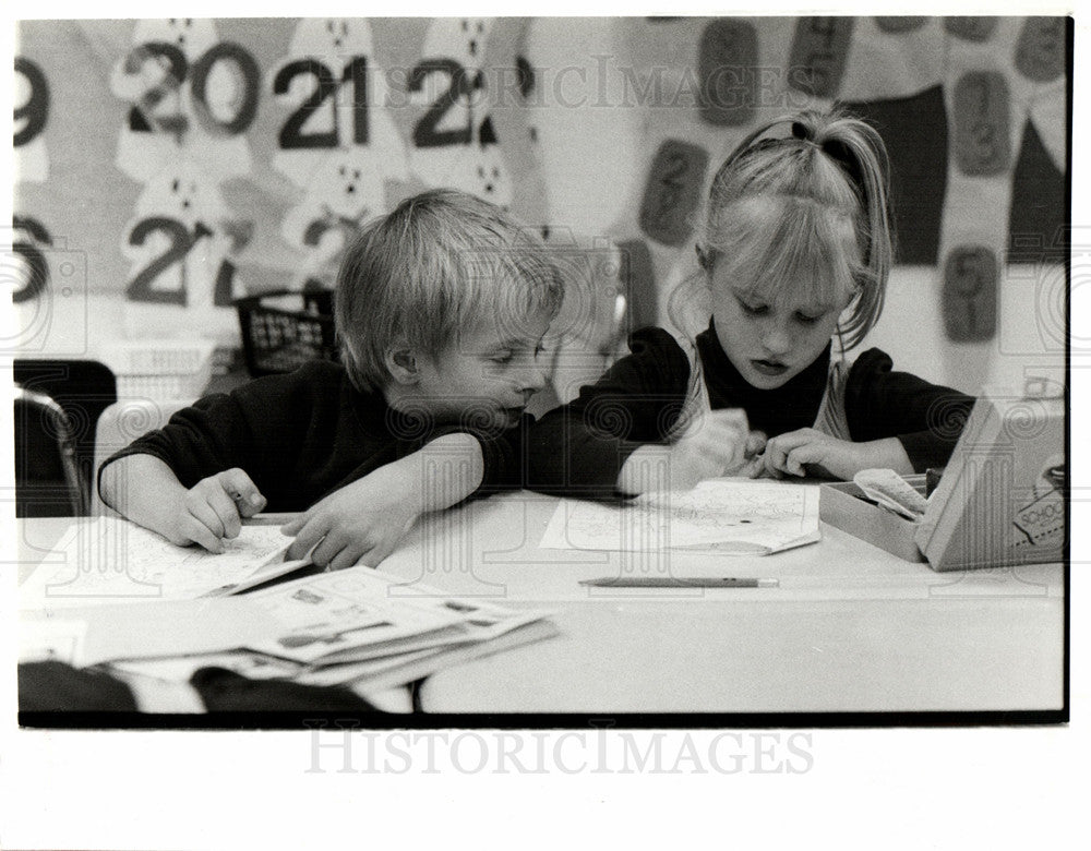 1988 Press Photo Daniel Kennedy Mellisa Gondek - Historic Images