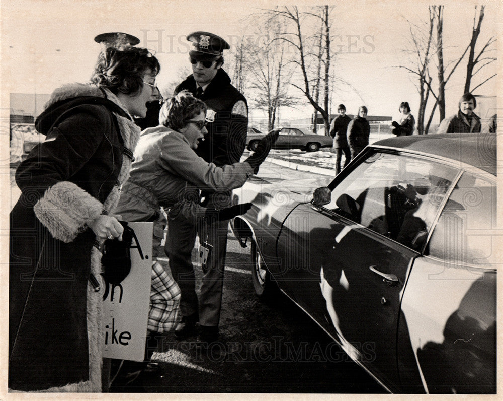 1974 Press Photo School Strikes - Historic Images