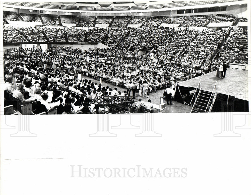 1979 Press Photo Detroit federation of teachers Parks - Historic Images