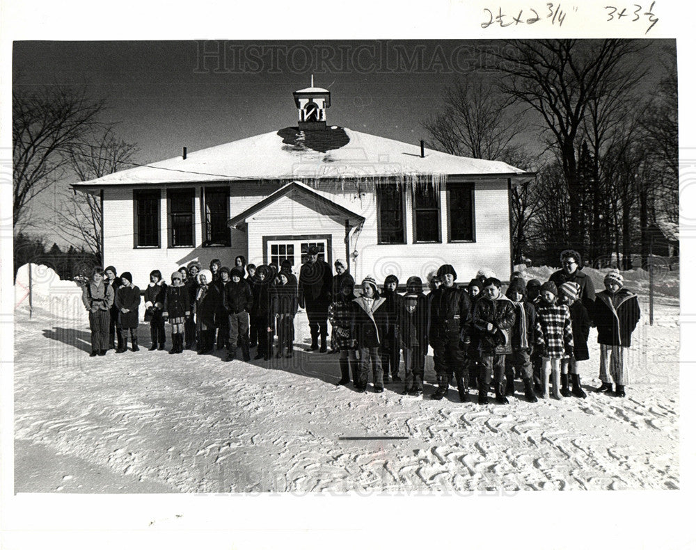 1972 Press Photo Rural schools Traunik - Historic Images