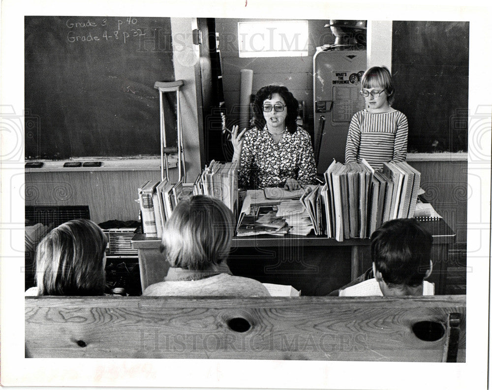 1978 Press Photo Marilyn Schneider teacher - Historic Images