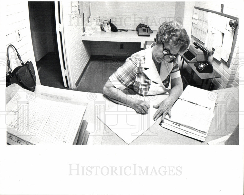 1979 Press Photo School Lunch - Historic Images