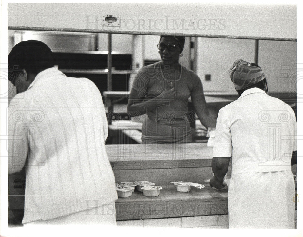 1979 Press Photo school lunch meal nutrition - Historic Images