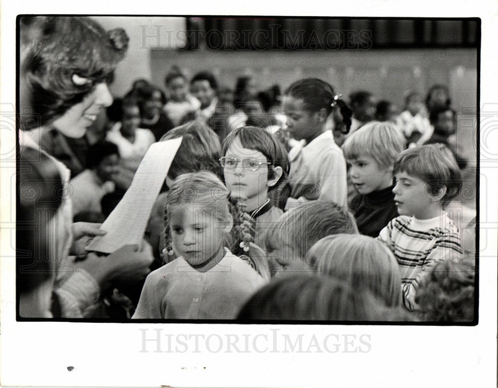 1975 Press Photo Ferndale Schools- open classroom - Historic Images