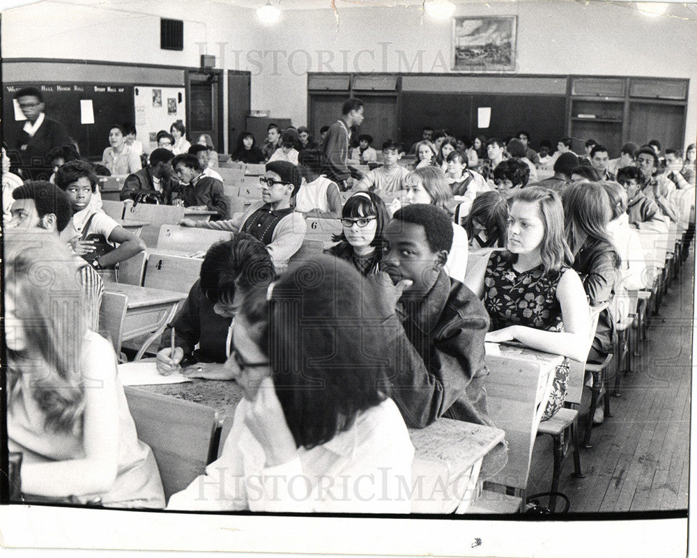 1970 Press Photo School Classrooms - Historic Images