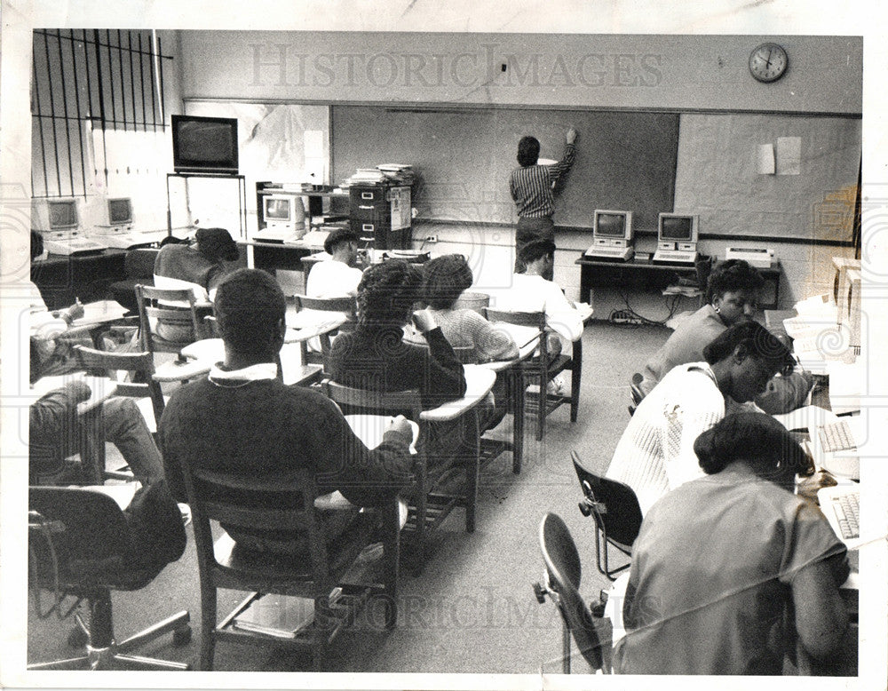 1988 Press Photo EDUCATION MICHIGAN - Historic Images