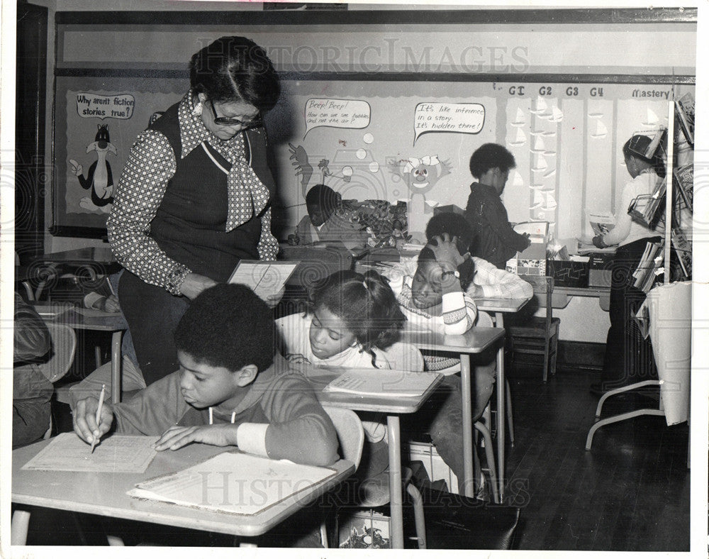 1978 Press Photo The Student School academic courses. - Historic Images