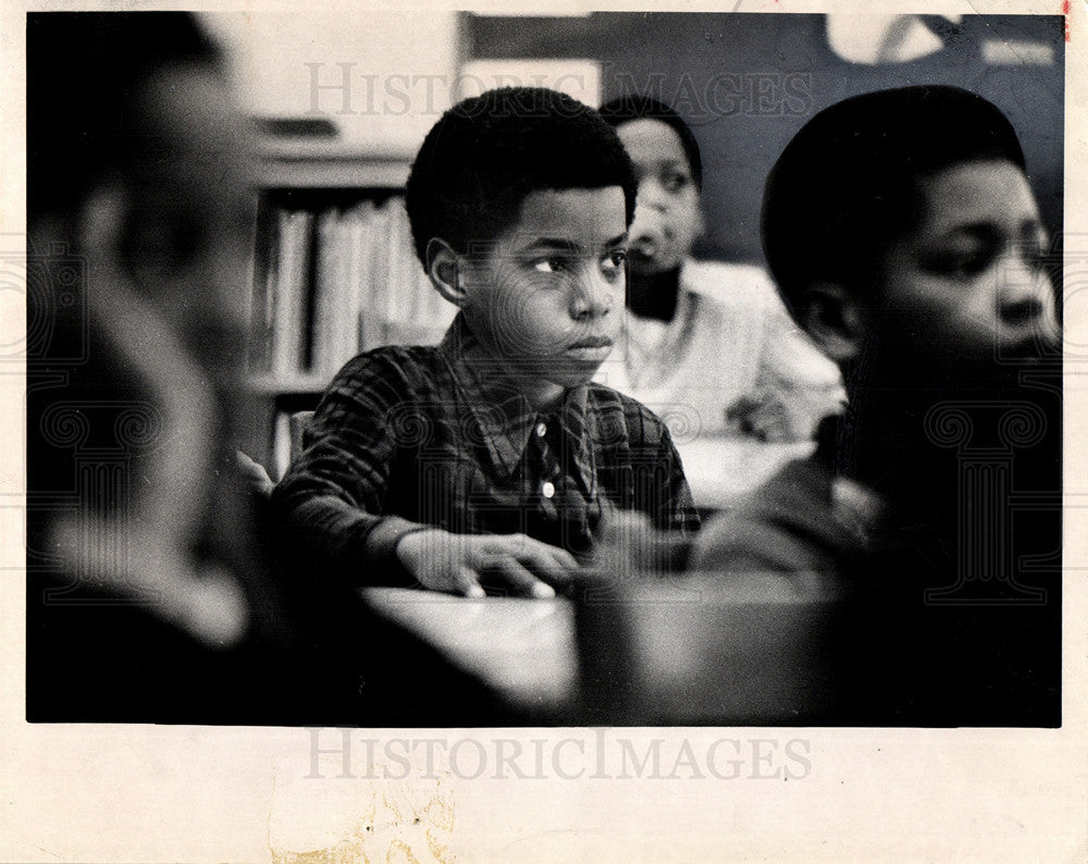 1974 Press Photo School Classrooms - Historic Images