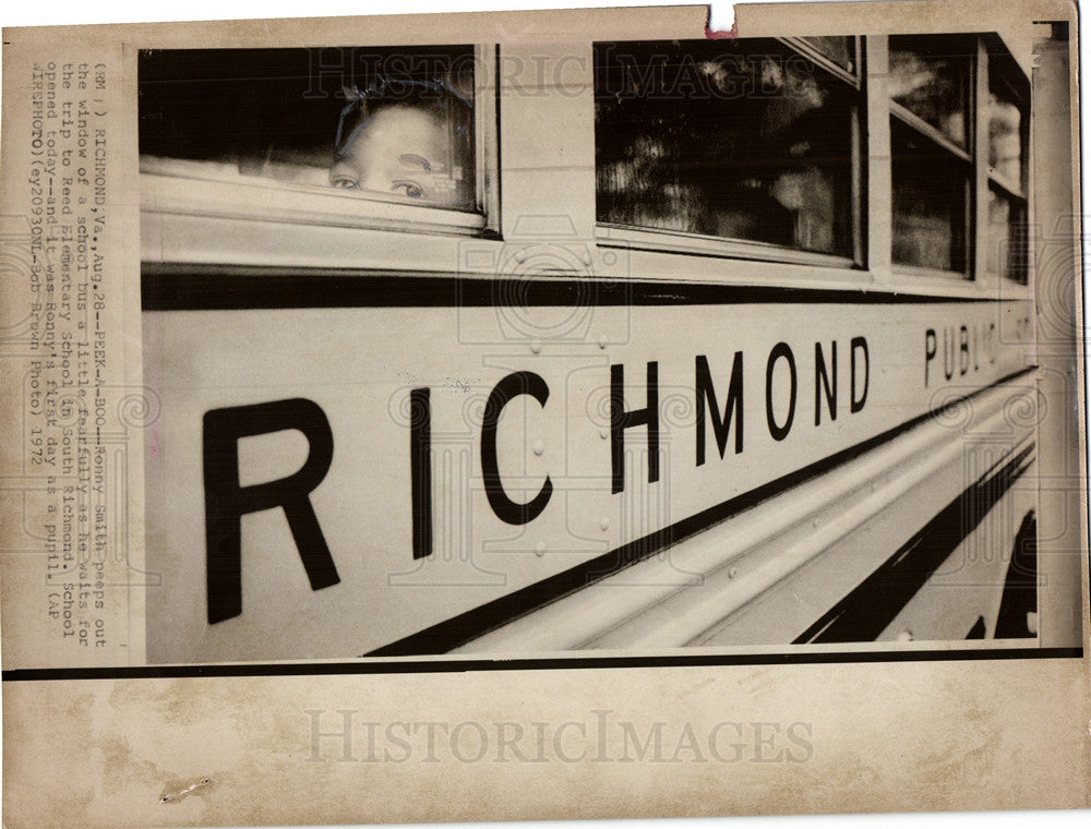 1972 Press Photo Ronny Smith - Historic Images