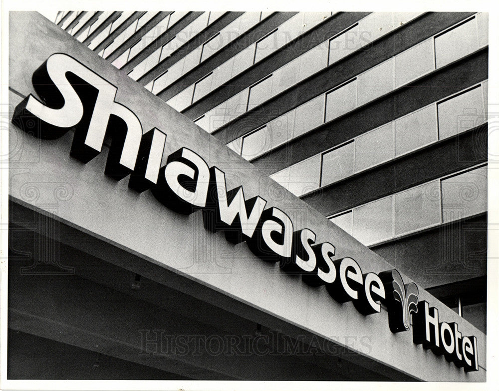 Press Photo Shiawassee Hotel - Historic Images