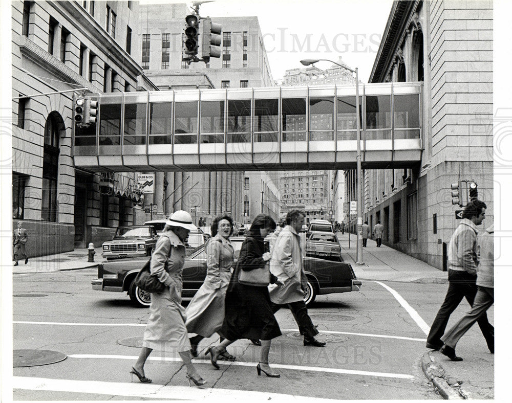 1979 Press Photo Shelby Congress Street Bridge View - Historic Images