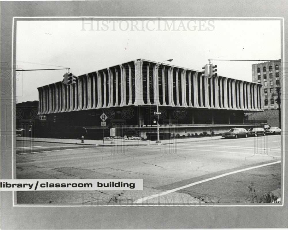 Press Photo Shaw College at Detroit - Historic Images