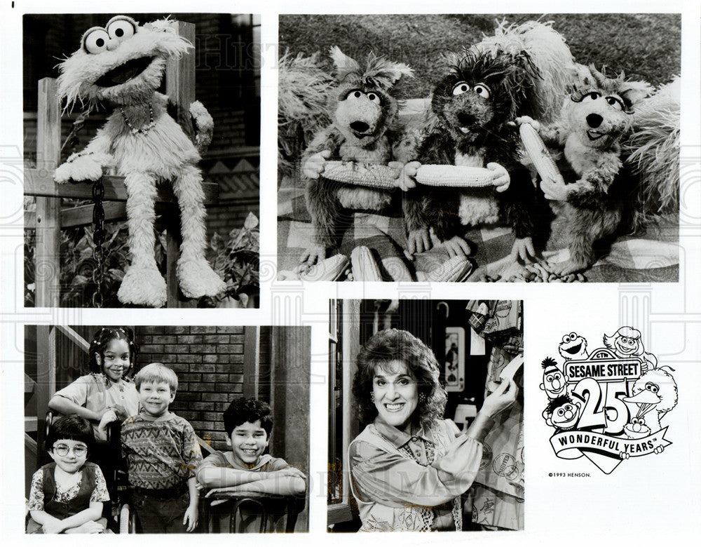 Press Photo Sesame Street - Historic Images