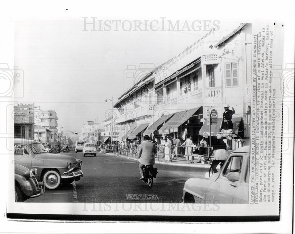 1963 Press Photo Senegal country western Africa - Historic Images