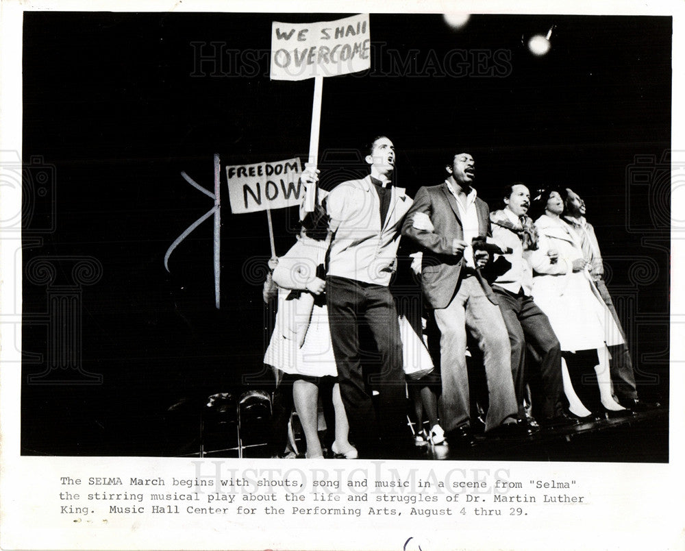1976 Press Photo Selma Tommy Butler Martin Luther King - Historic Images