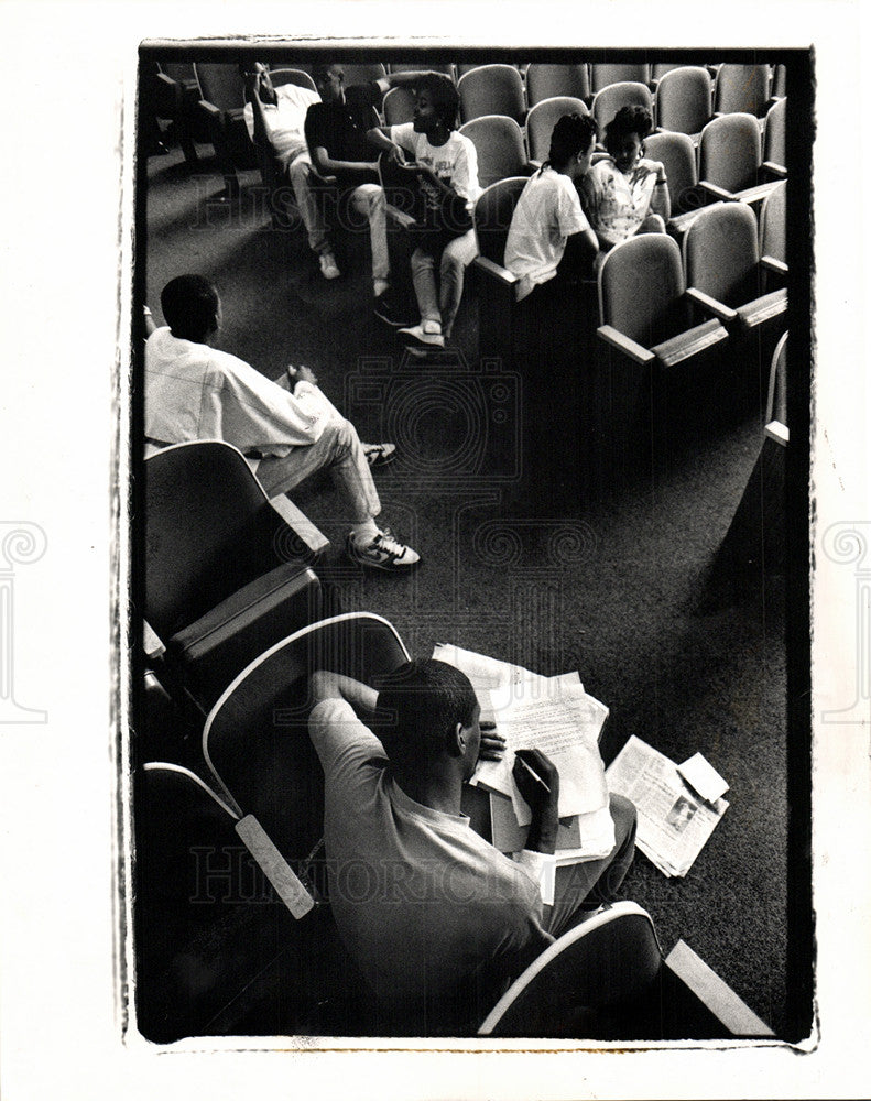 1989 Press Photo schools education students children - Historic Images