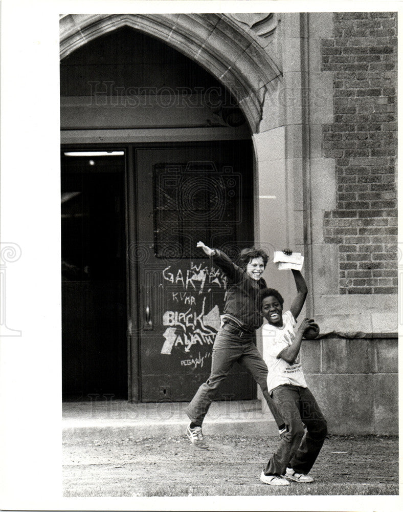 1978 Press Photo Clark Elementary School  last day - Historic Images