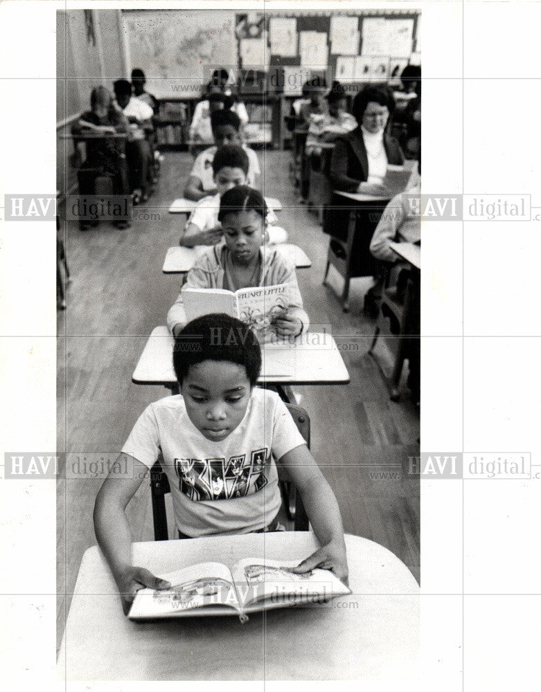 1982 Press Photo Reagan tuition tax credits school - Historic Images