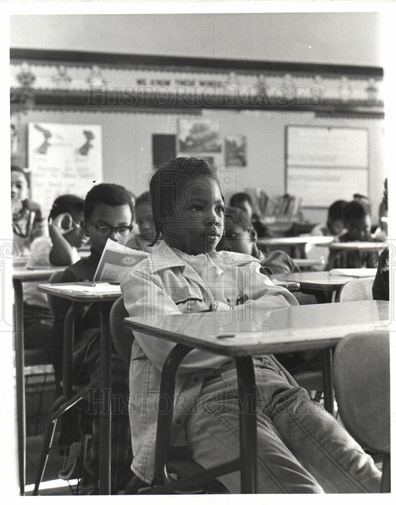 1979 Press Photo School Classroom Scenes - Historic Images