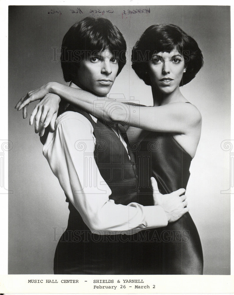 1980 Press Photo Shields and Yarnell, mime team - Historic Images