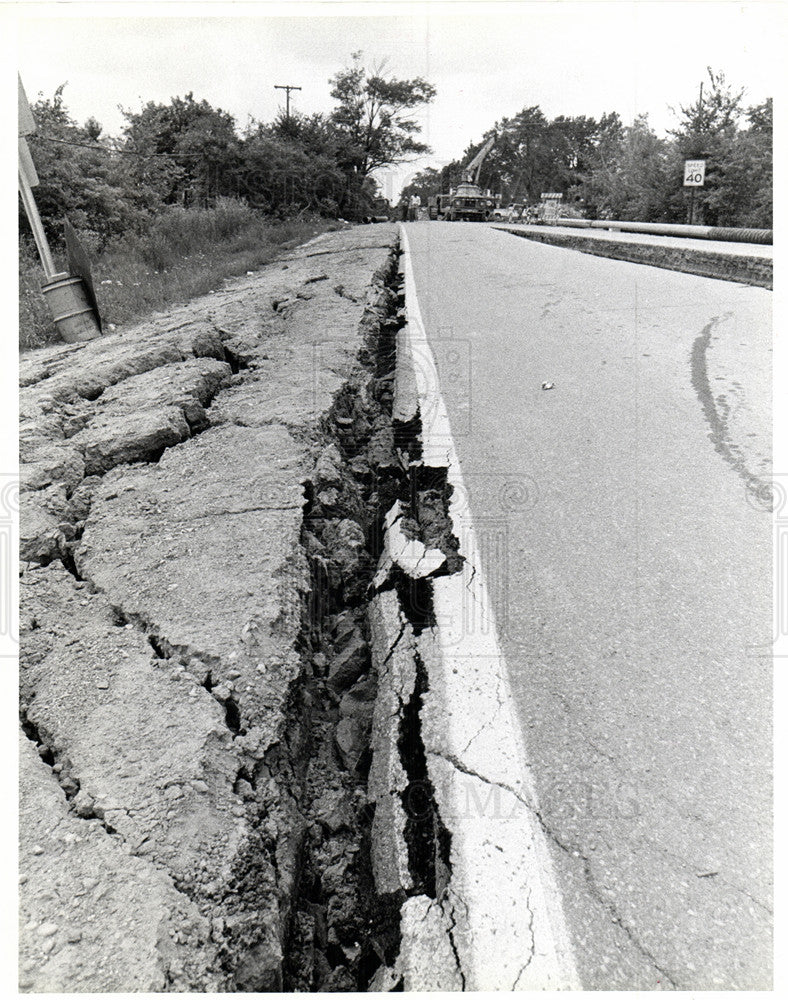 1978 Press Photo Sewage Macomb City - Historic Images