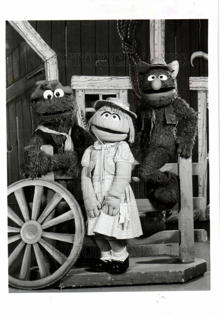 1984 Press Photo Sesame Street childrens TV show - Historic Images