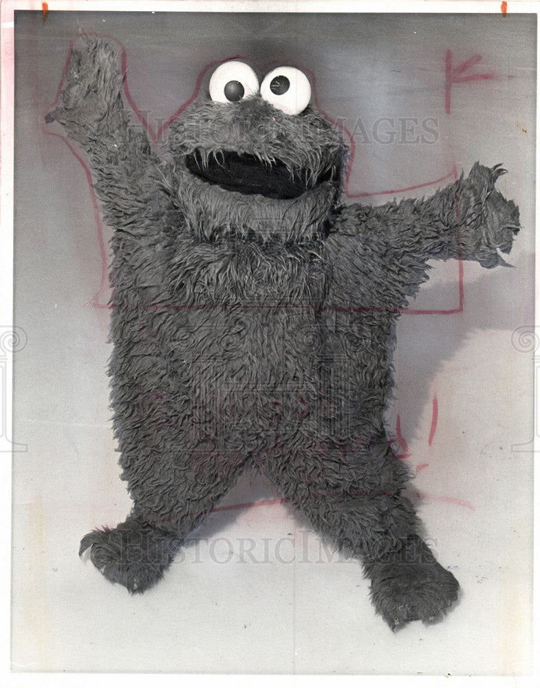 1978 Press Photo Sesame Street animation films. - Historic Images