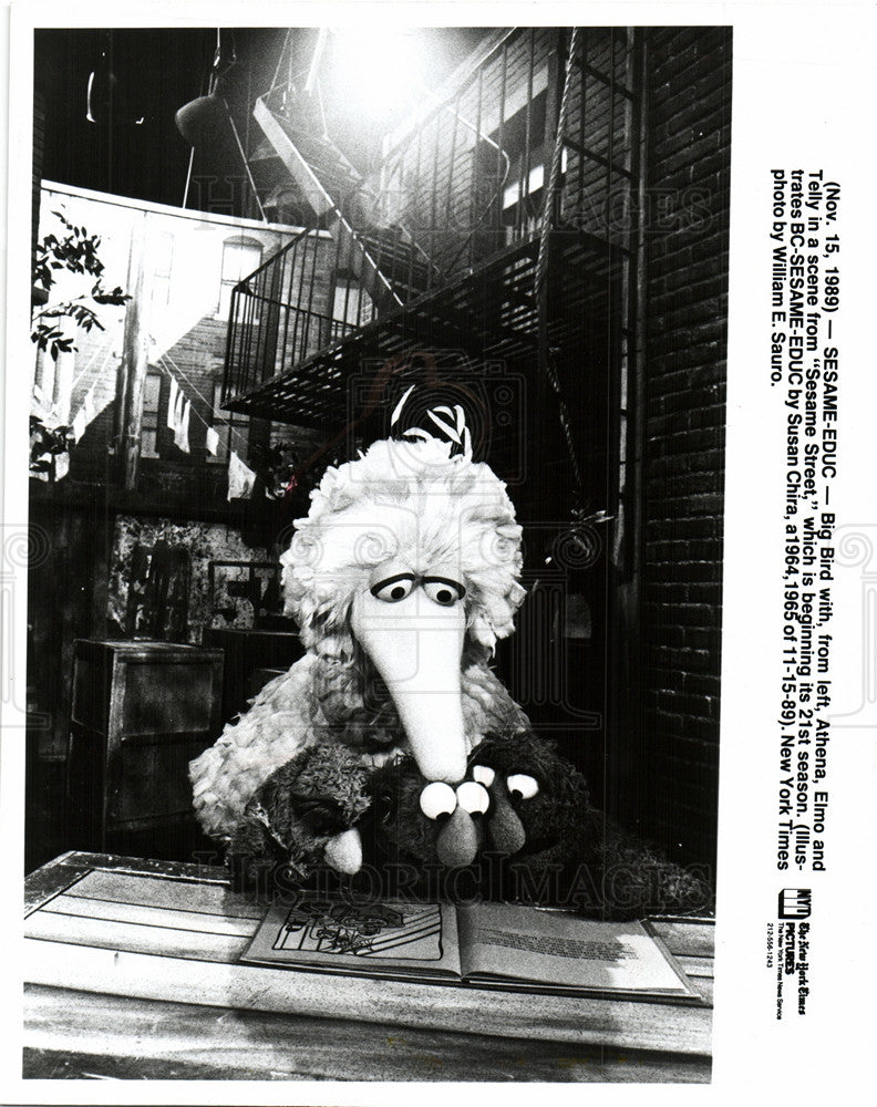 1993 Press Photo sesame street - Historic Images