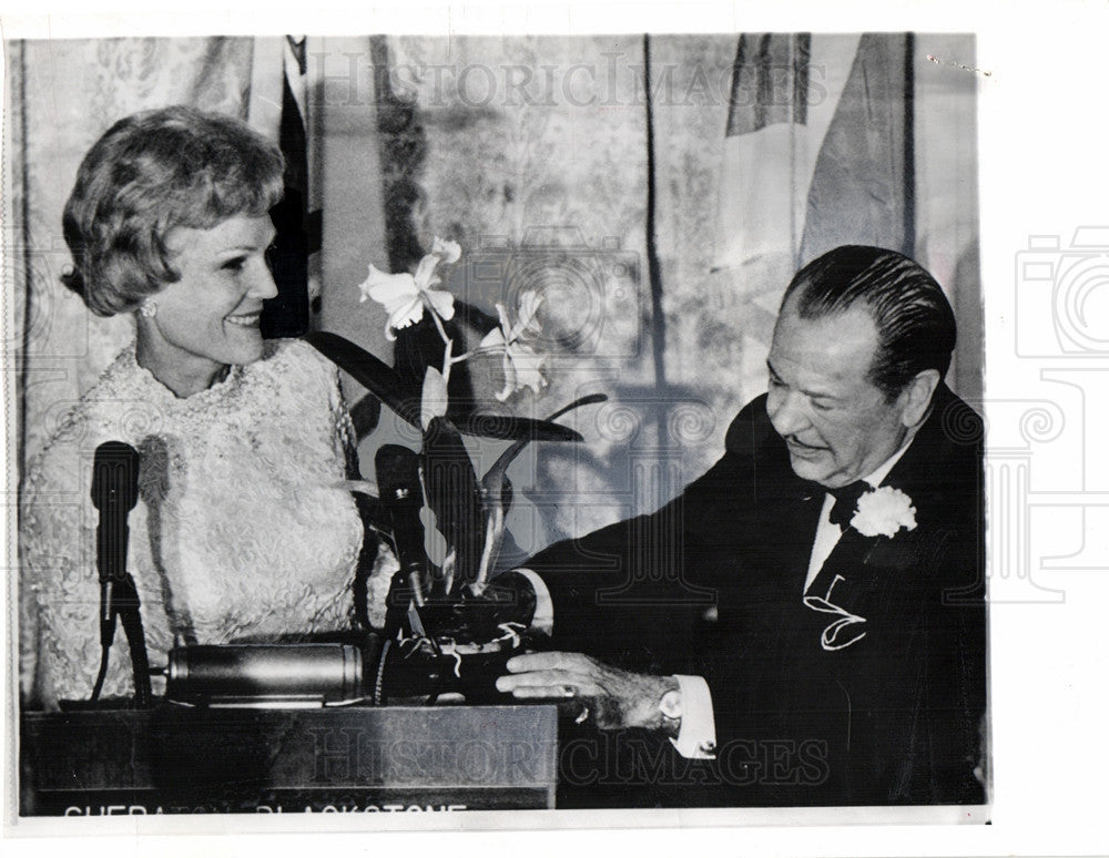 1969 Press Photo Pat Nixon First Lady USA Nevada - Historic Images