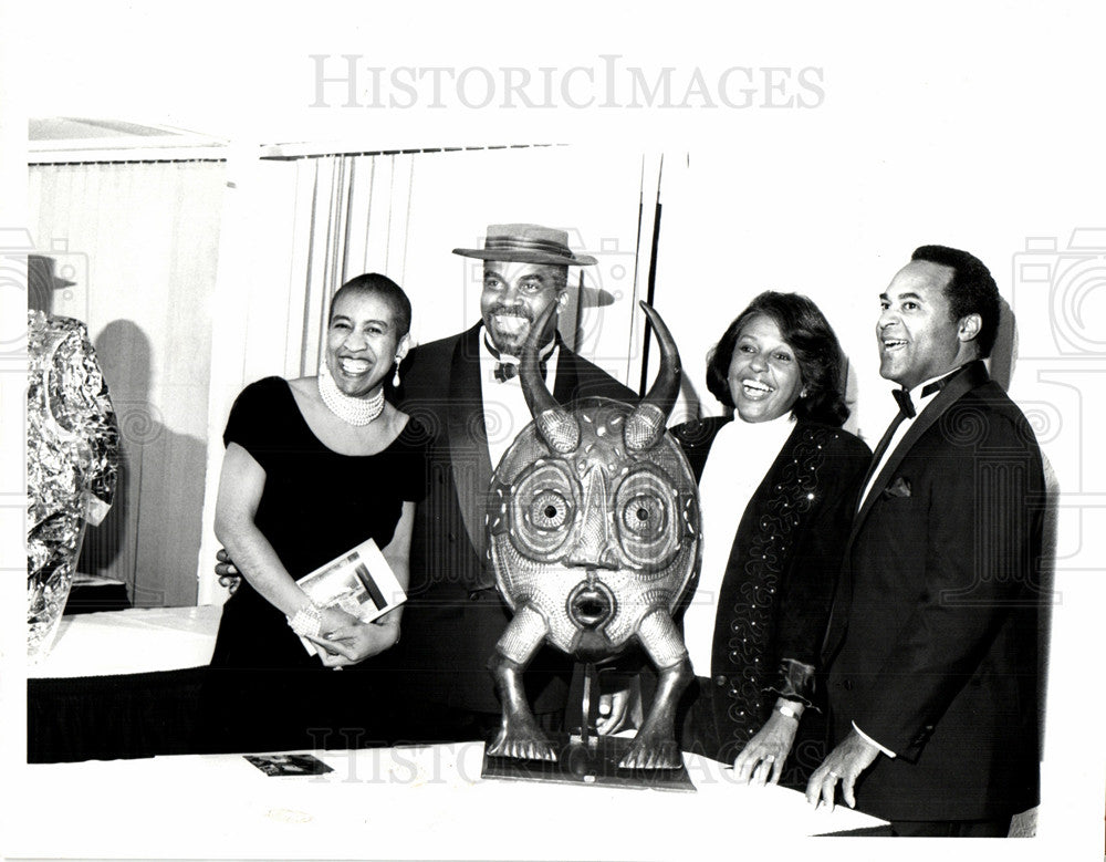 1992 Press Photo Carmen N'Namdi George N'Namdi - Historic Images