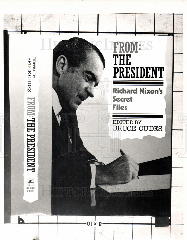 1989 Press Photo Richard Nixon - Historic Images
