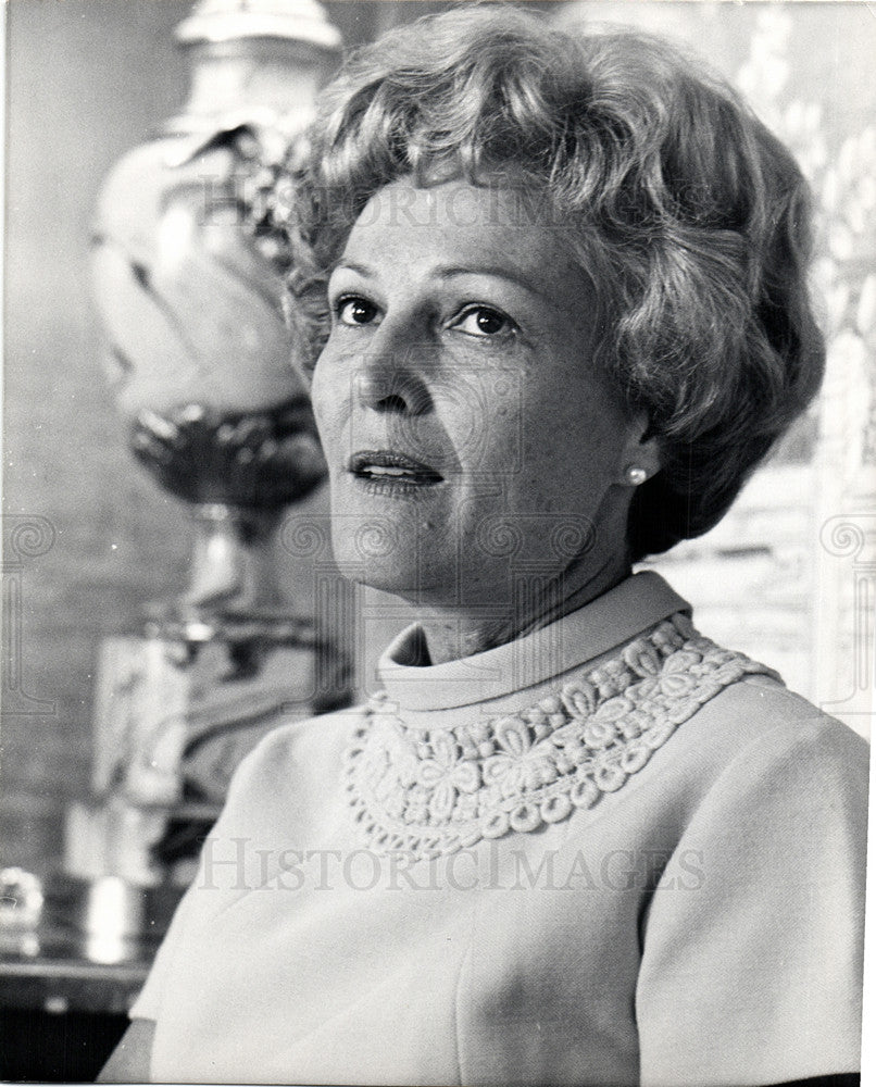 1968 Press Photo Pat Nixon First Lady Washington - Historic Images