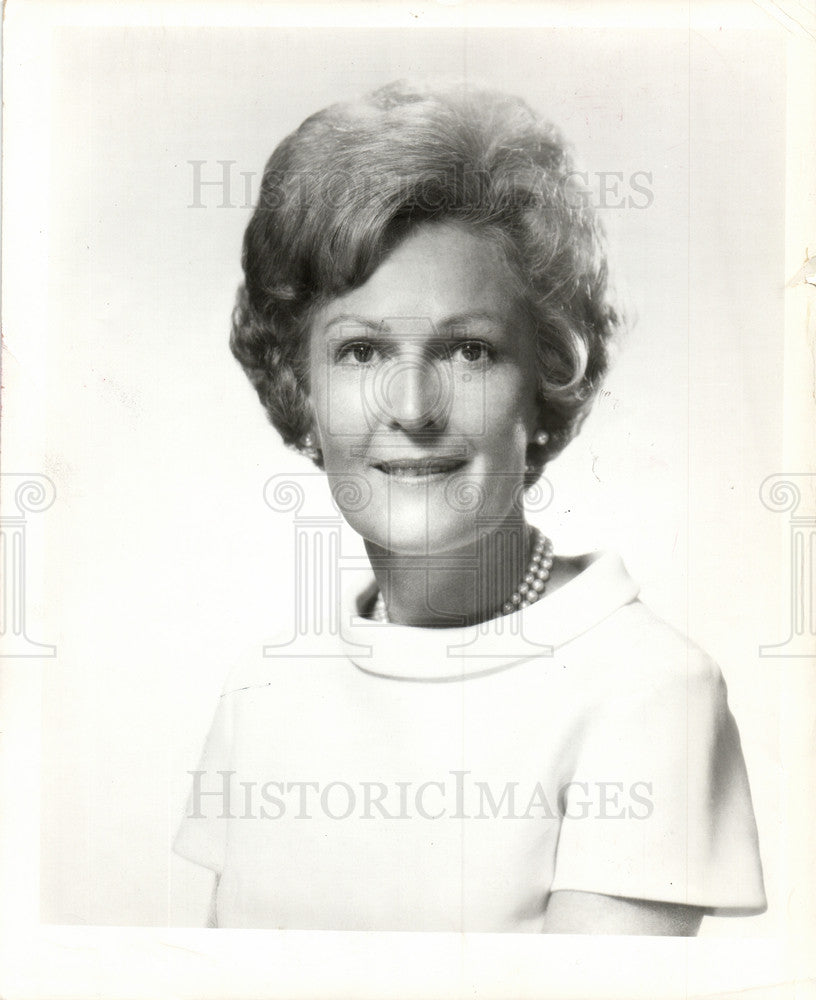 1969 Press Photo Pat Nixon First Lady Washington - Historic Images