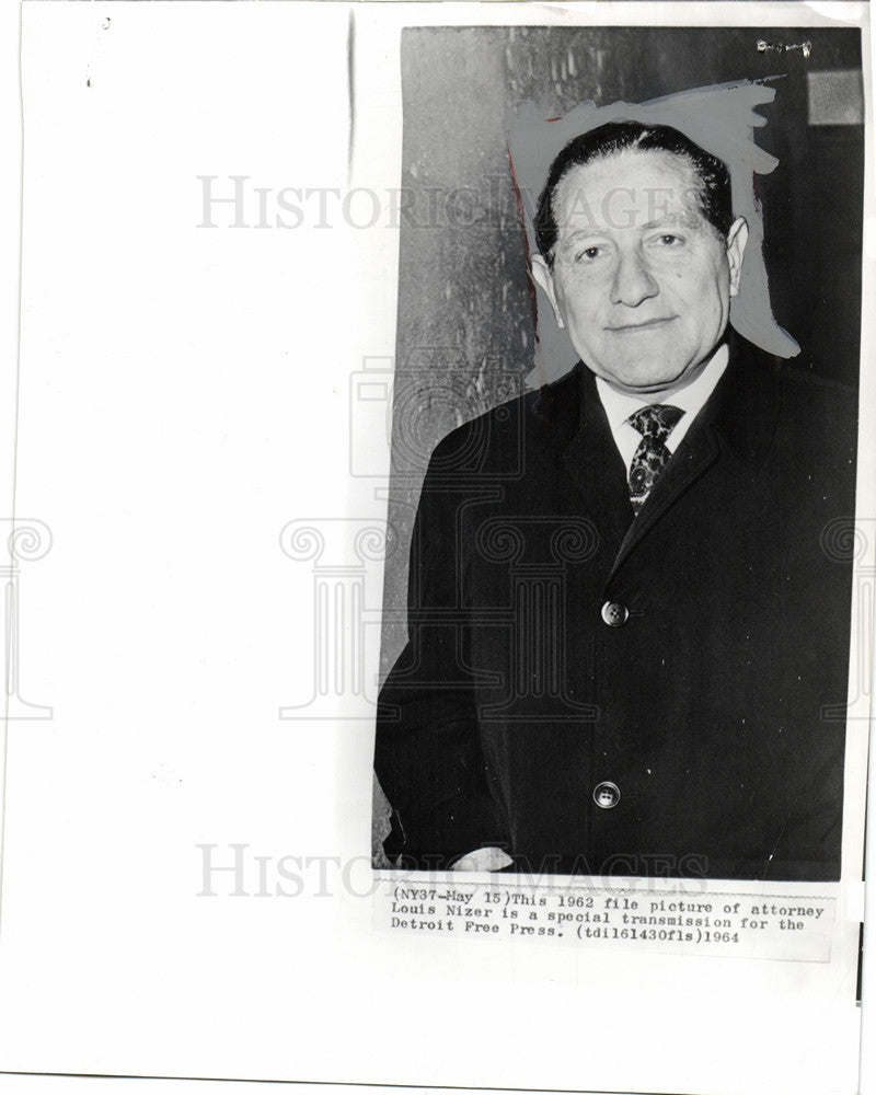 1967 Press Photo Louis Nizer American trial lawyer - Historic Images