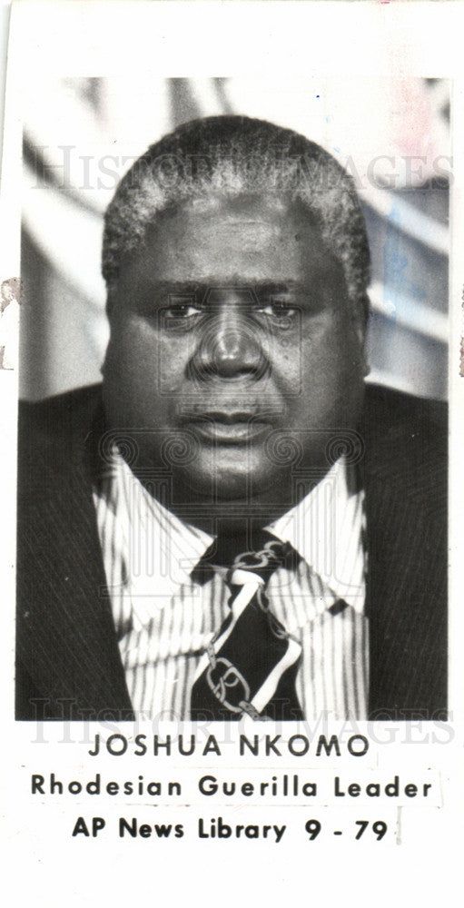 1979 Press Photo Joshua Nkomo - Historic Images