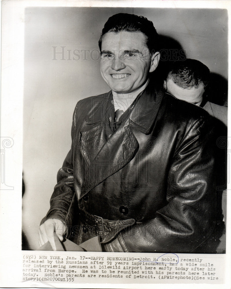 1955, John Noble released Russians Detroit - Historic Images