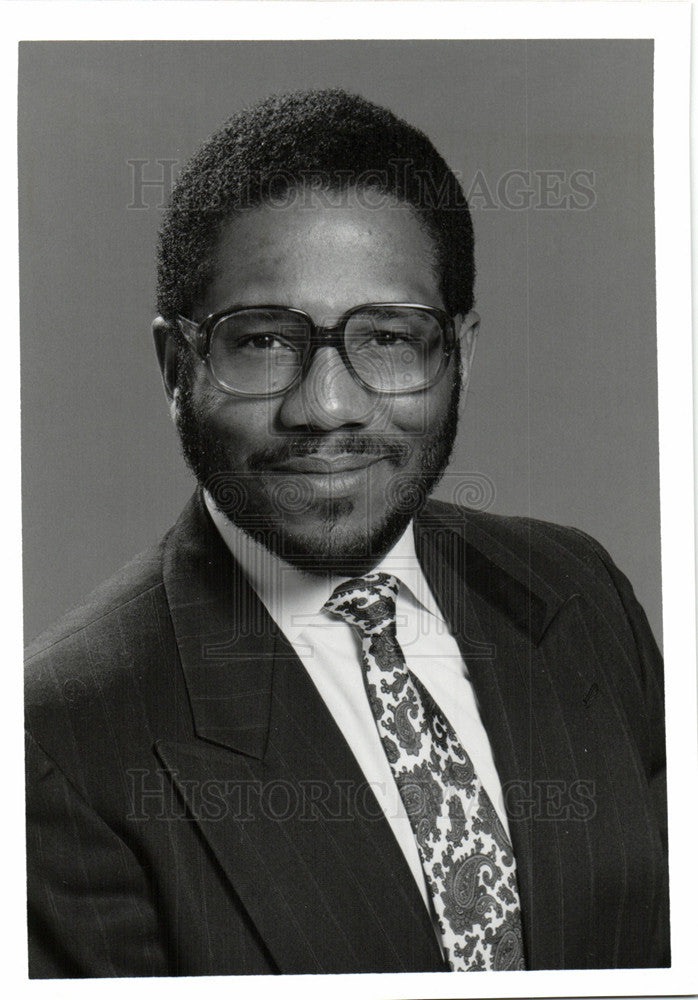 1995 Press Photo John Noel WJBK TV Detroit Reporter - Historic Images