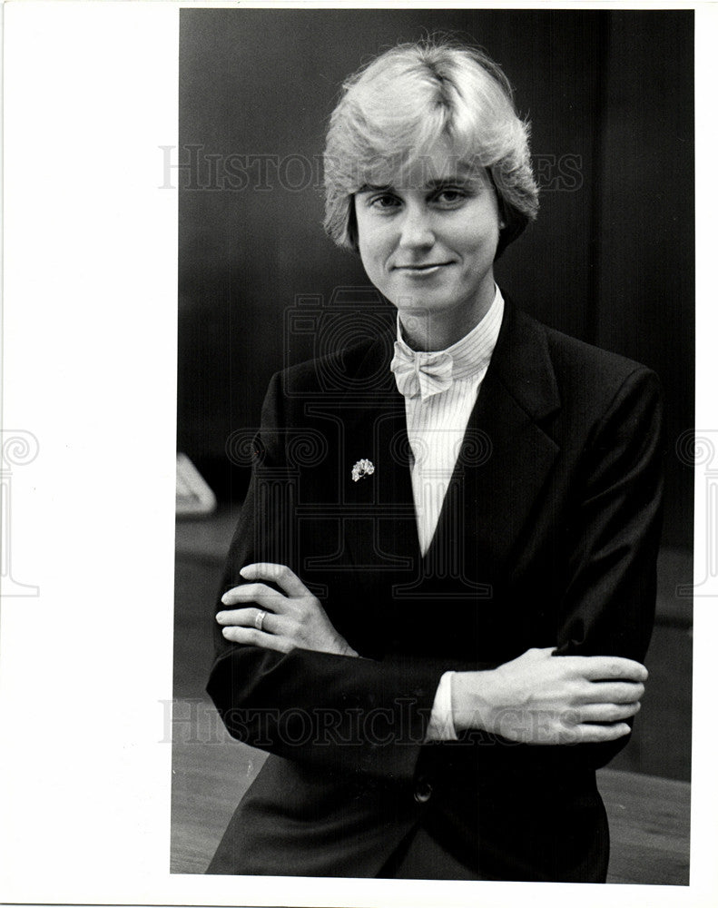 1985 Press Photo MARIAM NOLAND DETROIT - Historic Images