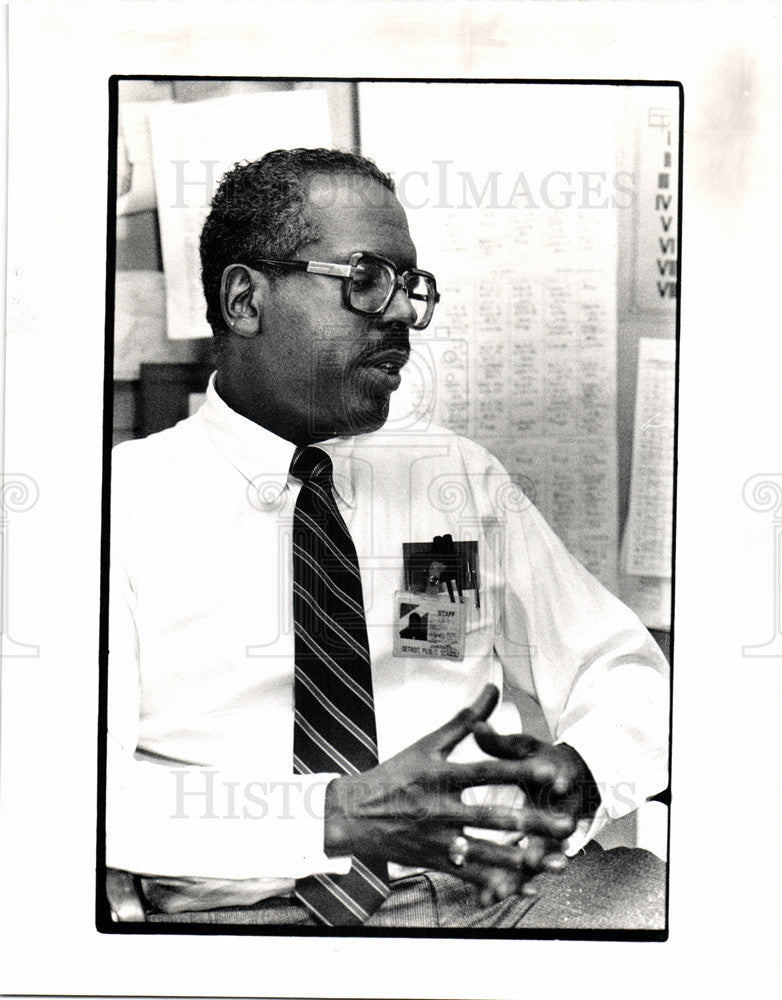 1989 Press Photo Cecil Norde - Historic Images