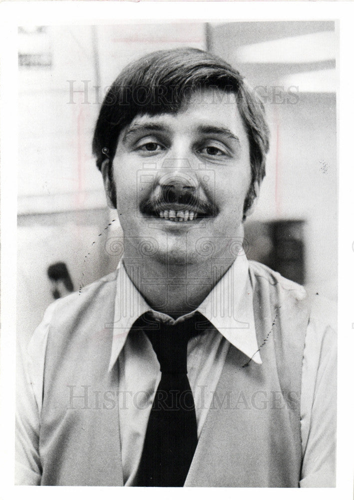 1980 Press Photo Rod Nordlund foreign correspondent - Historic Images