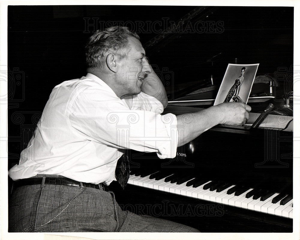 1953 Press Photo EZIO PINZA - Historic Images