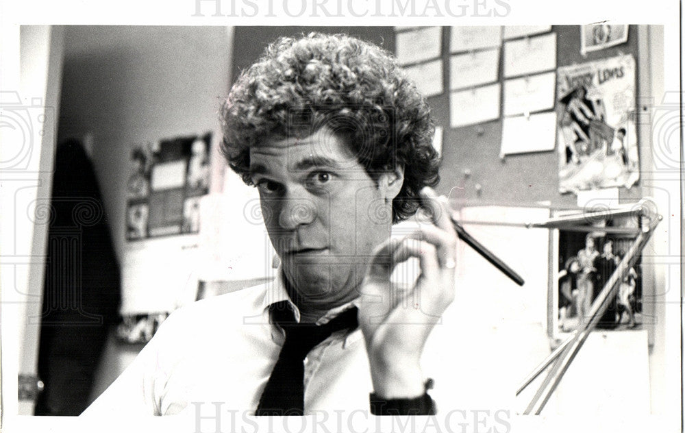 1982 Press Photo Joe Piscopo American comedian actor - Historic Images