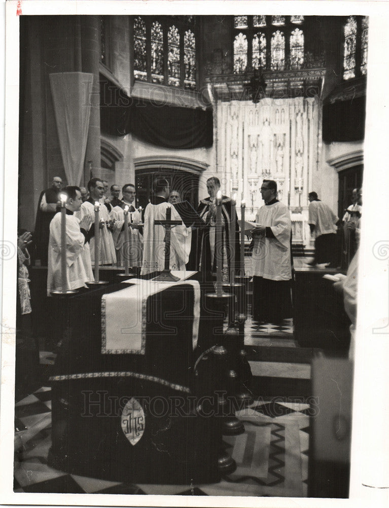 1958 Press Photo Pope Pius XII Catholic Church - Historic Images