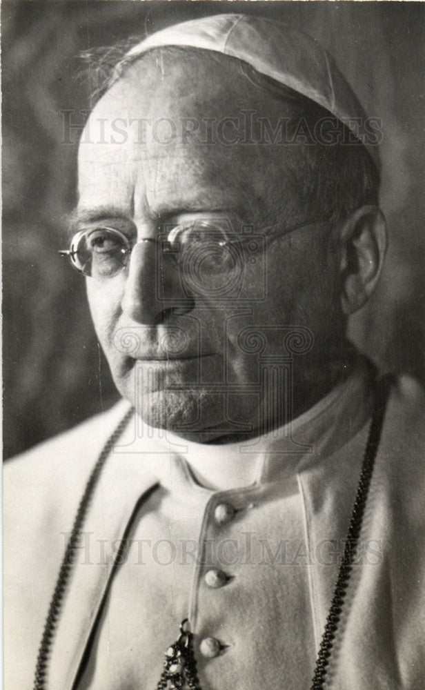 1939 Press Photo Pope Pius - Historic Images