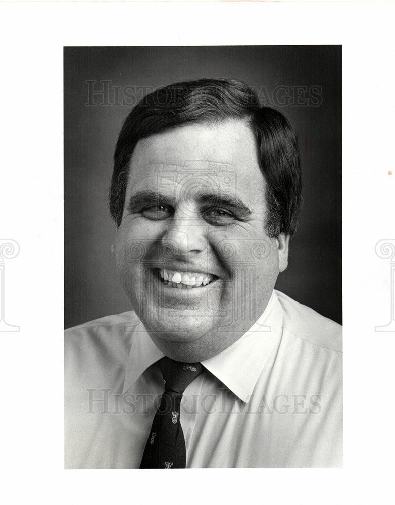 1985 Press Photo Pete Pitz Free Press - Historic Images