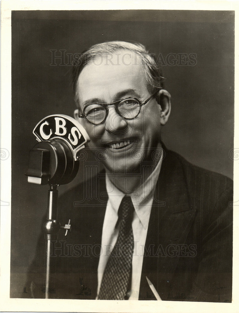 1936 Press Photo Walter B. Pitkin American lecturer. - Historic Images