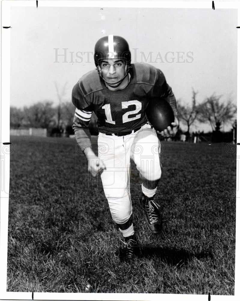 1952 Press Photo Vince Pisano Michigan State Backfield - Historic Images